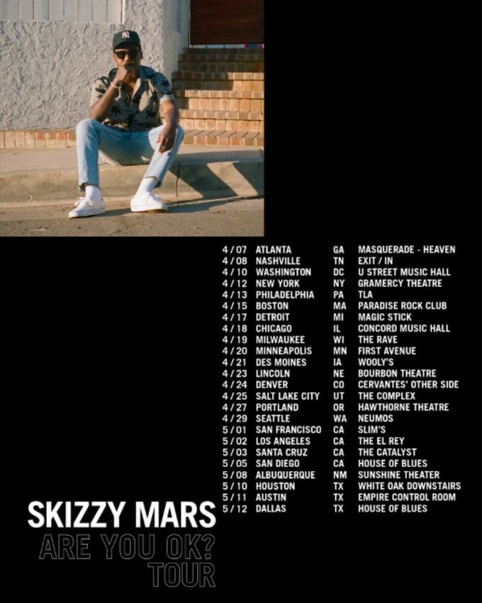 skizzy mars tour