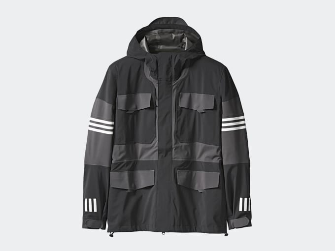 adidas white mountaineering down jacket