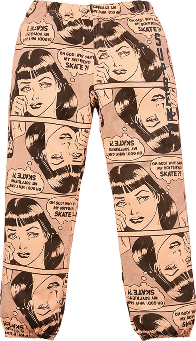supreme x thrasher boyfriend pants