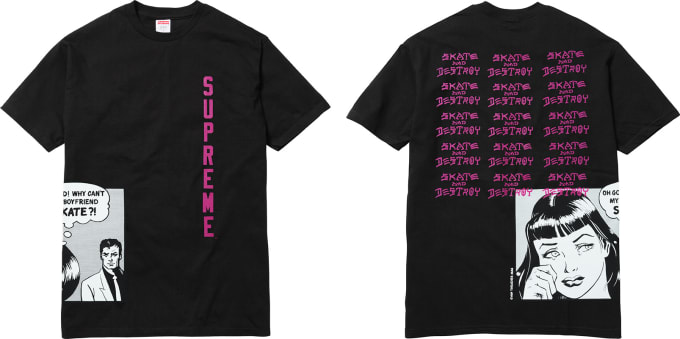 supreme skate shirt