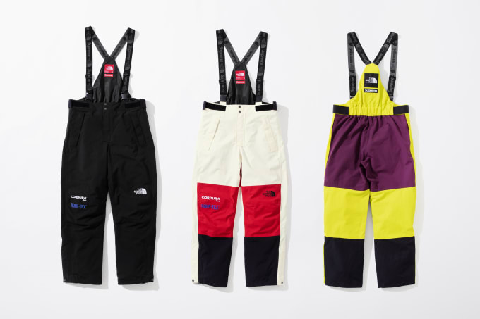 north face supreme pants