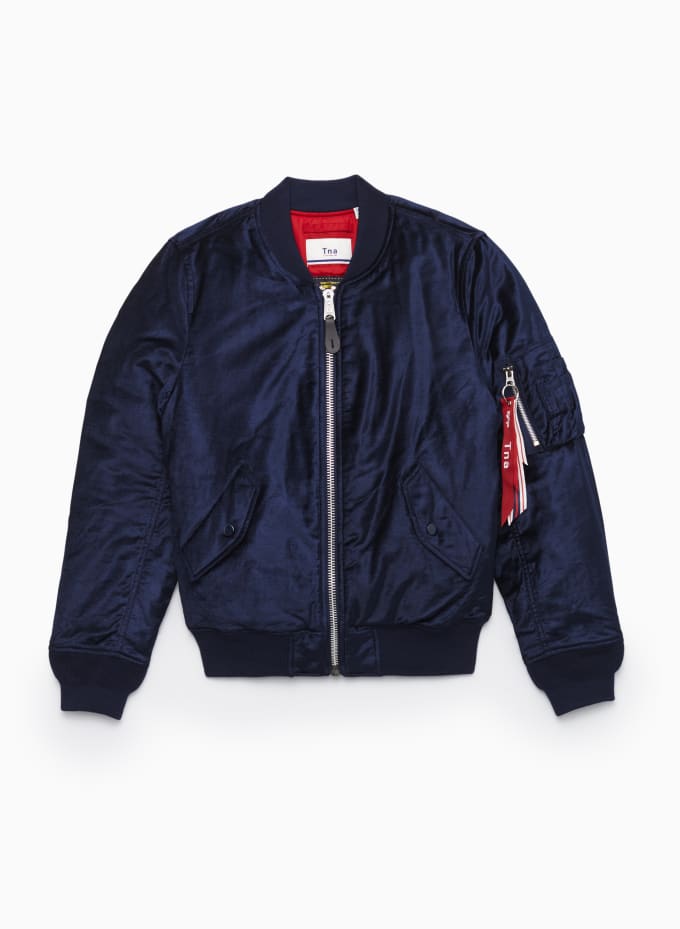 Aritzia Put Its Own Spin on Alpha Industries’ Iconic MA-1 Bomber Jacket ...