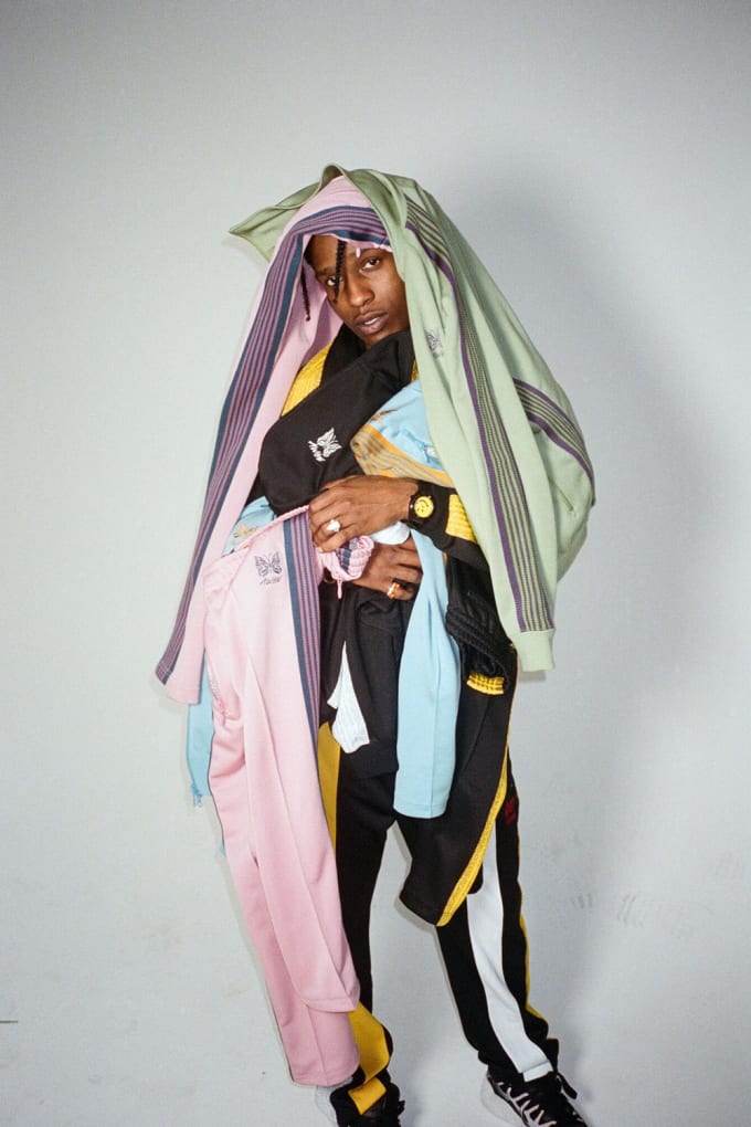 needles awge track pants