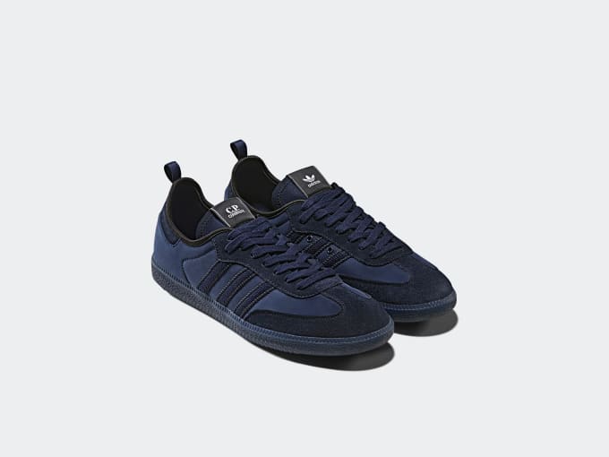 cp company and adidas trainers