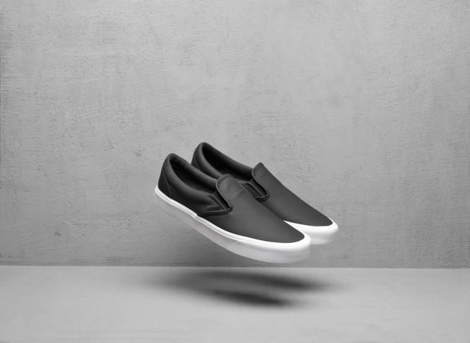 vans rains slip on