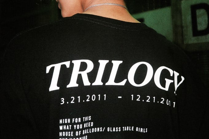 weeknd trilogy shirt