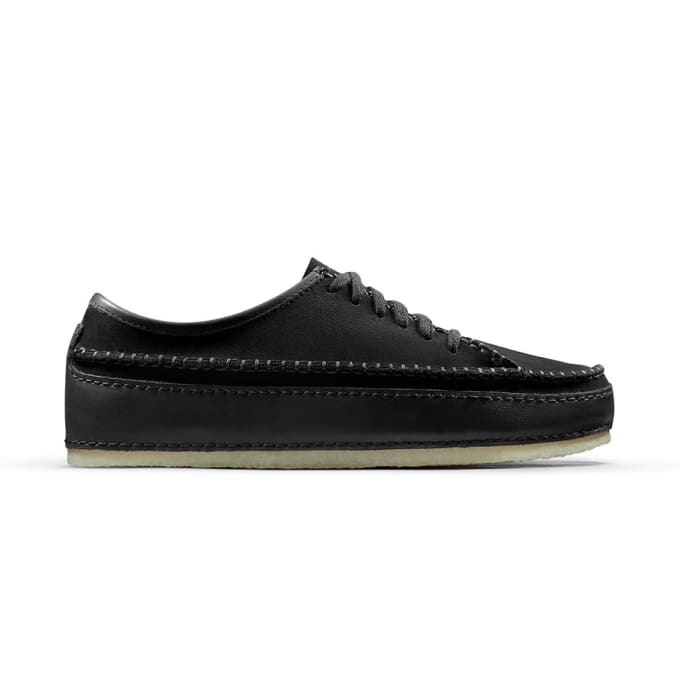 clarks deva mae black leather