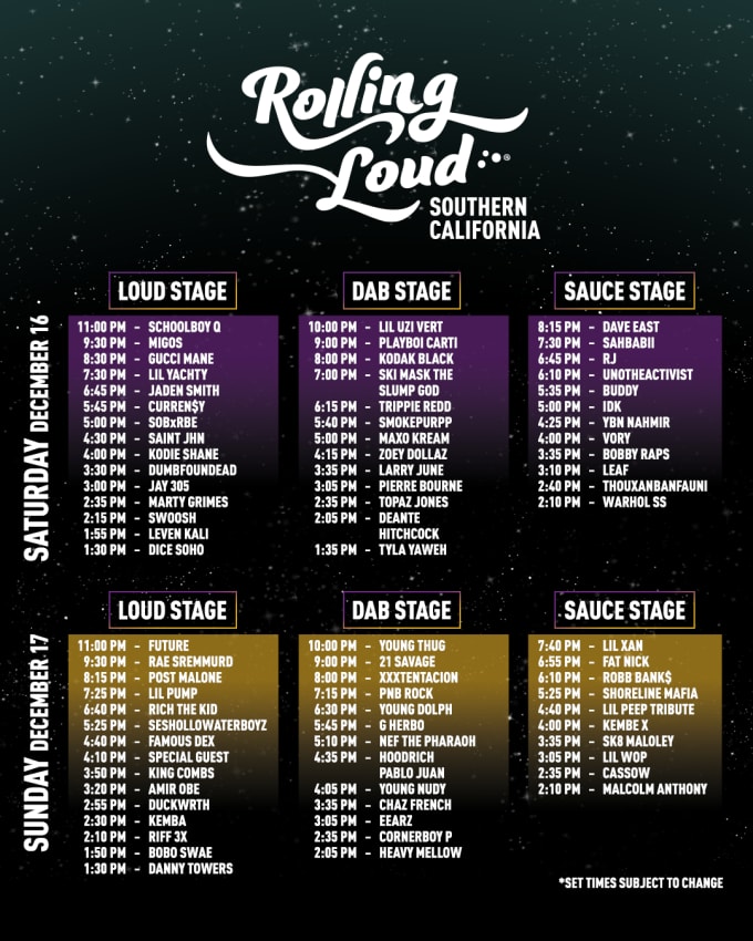 Livestream Rolling Loud SoCal With Performances by Lil Uzi Vert