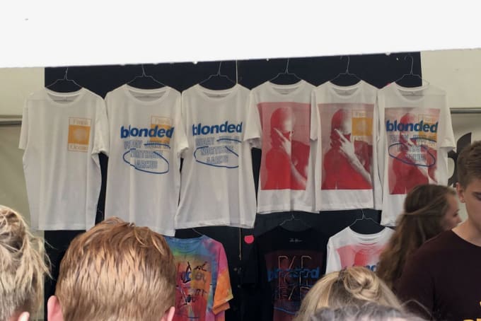 frank ocean blond merch