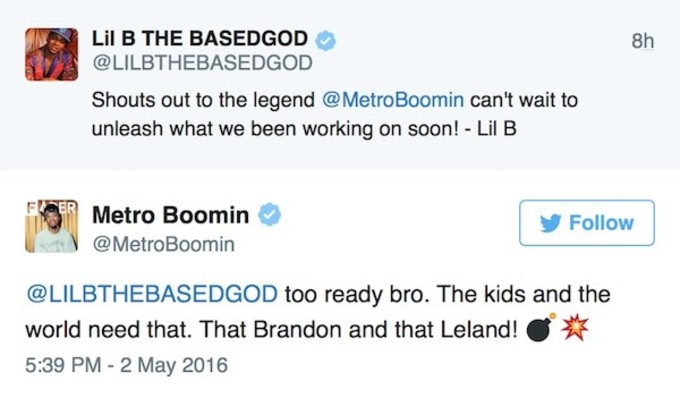 Lil B And Metro Boomin Have Been Working Together | Complex