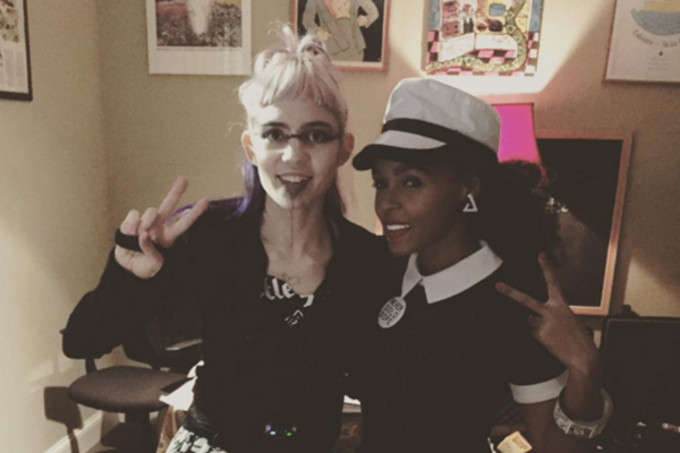 Image via Grimes on Instagram