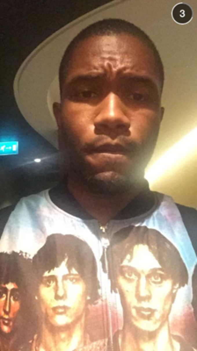 Image via Frank Ocean on Snapchat