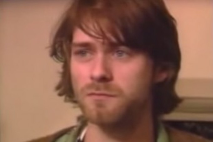  Kurt Cobain in distraught 