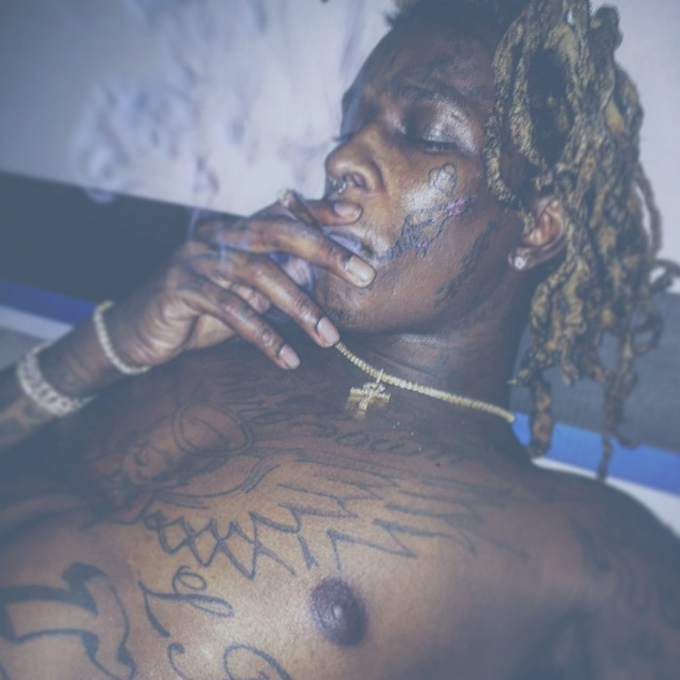 Young Thug Gets Ice Cream Cone Tattoo on Face to Honor Gucci Mane | Complex