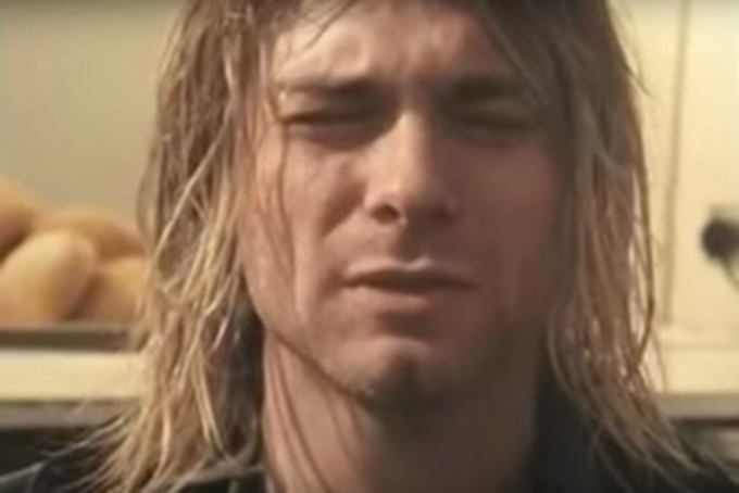  Kurt Cobain with Eyes Closed