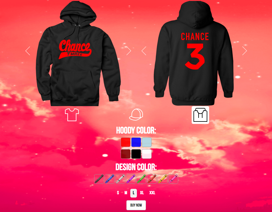 chance the rapper merch