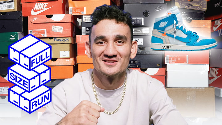 Max Holloway Explains Why His Wife Threw Out His Sneakers | Full Size Run