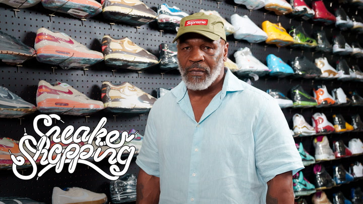 Mike Tyson Goes Sneaker Shopping With Complex