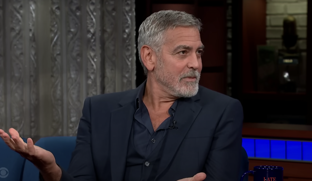 George Clooney reacts to Brad Pitt calling him the most handsome man