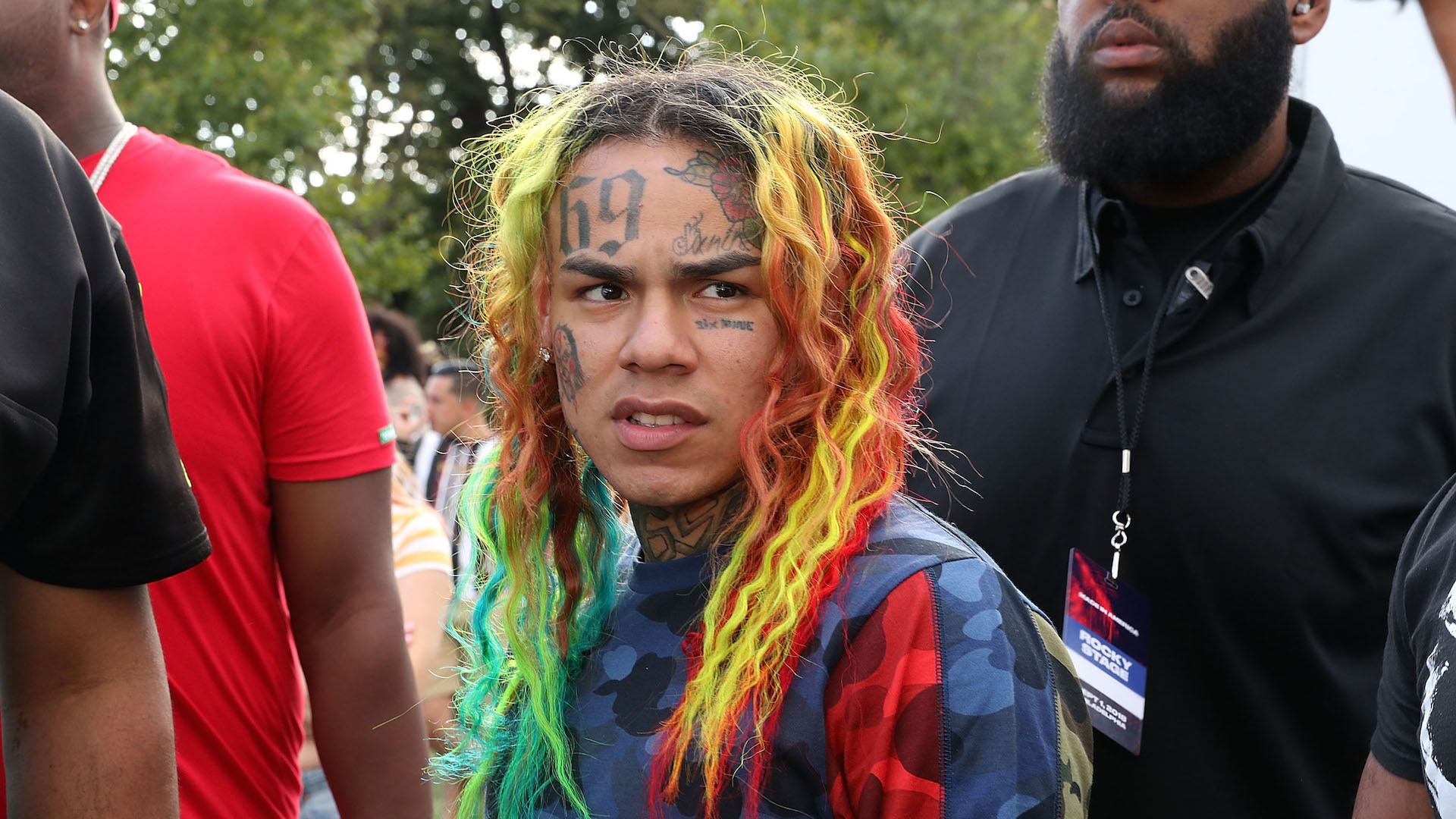 Mother of 6ix9ine's Child Thinks Rapper's Behavior Is Putting Her and Daughter in Danger