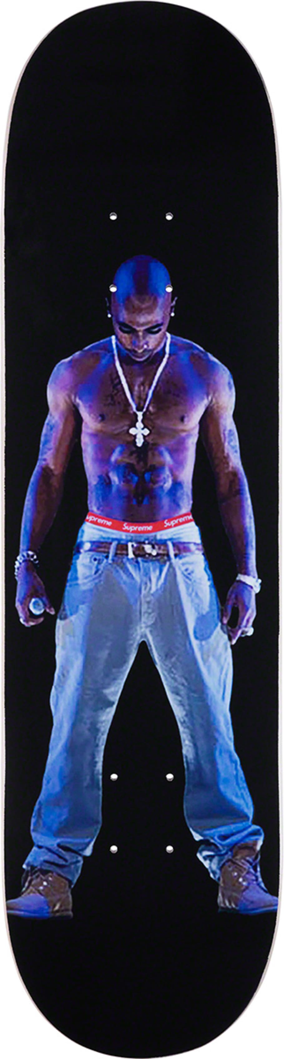 送料無料!! Supreme Tupac Hologram Skateboardスポーツ/アウトドア ...