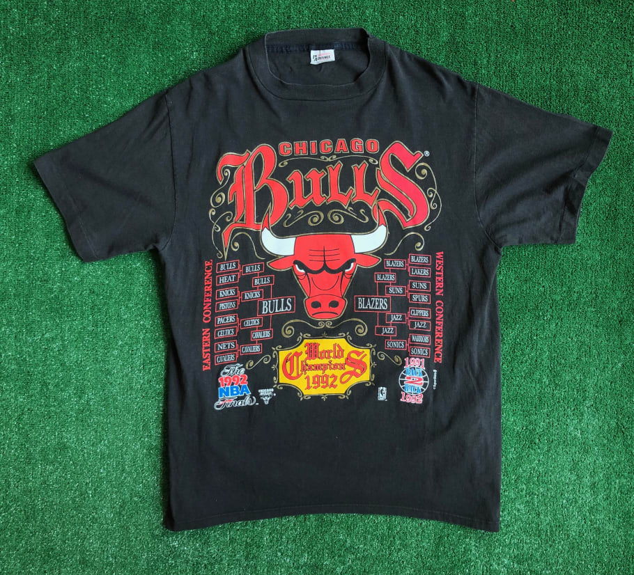 Vintage Bulls Championship Shirts Cheap