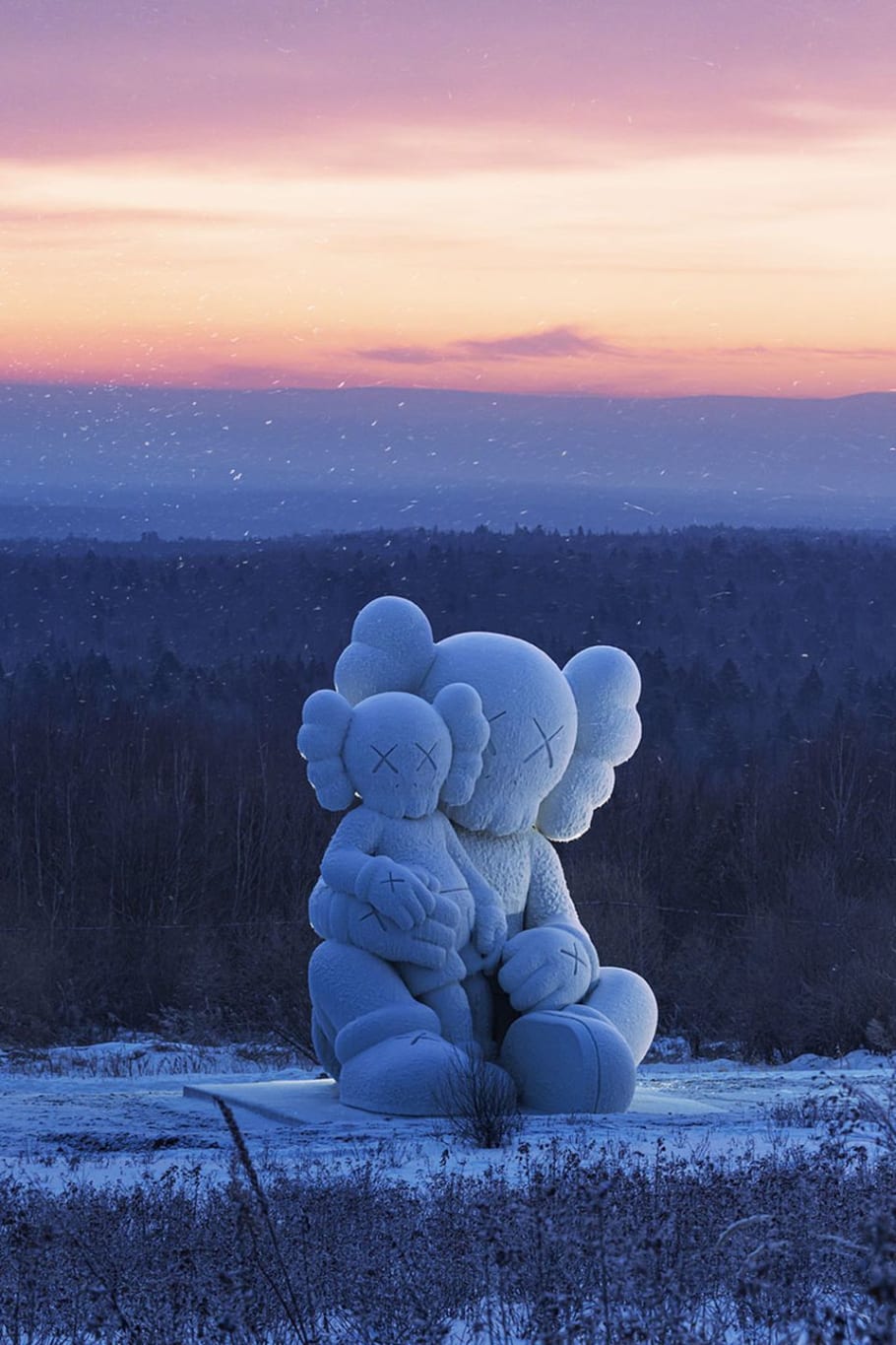 KAWS:HOLIDAY Exhibit Stops in Changbai Mountain in China | Complex