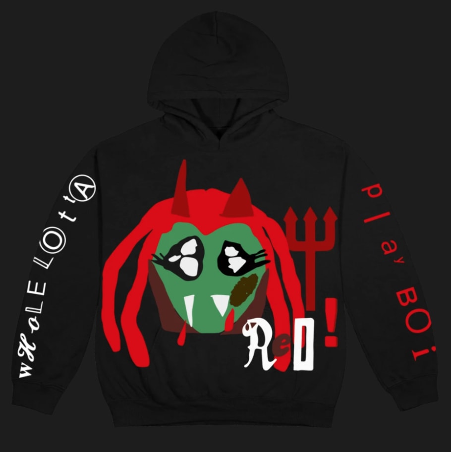 Playboi Carti Vampire Emoji Hoodie Playboi carti vampire vibes 2