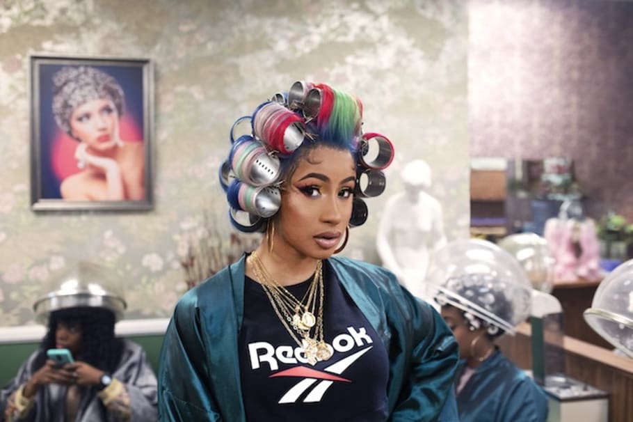 cardi b reebok ad