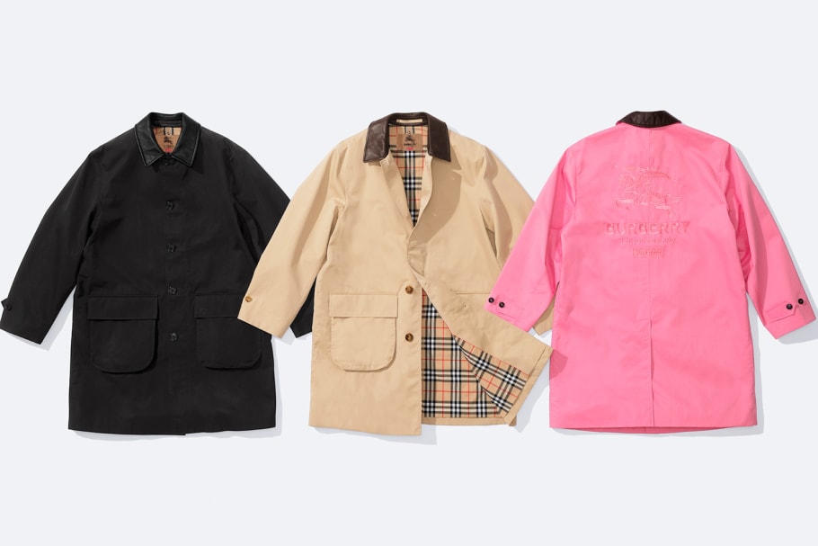 Supreme and Burberry Partner on New Capsule Collection for Spring 2022 |  Complex