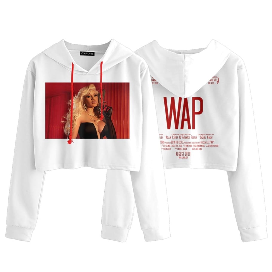 cardi b merch hoodie