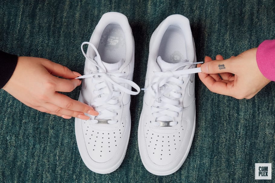 air force ones laces