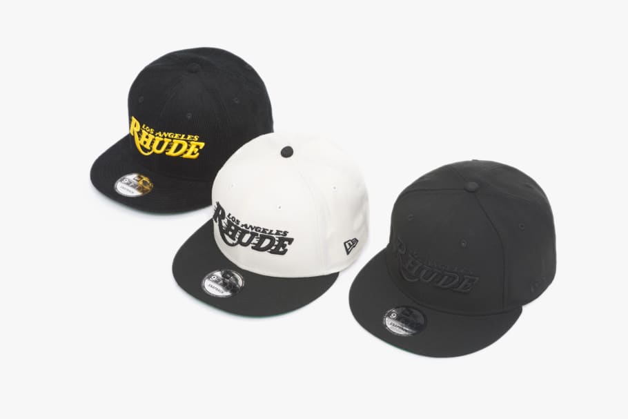 Rhude X Los Angeles Lakers New Era Dreamers Hat Black Fw20