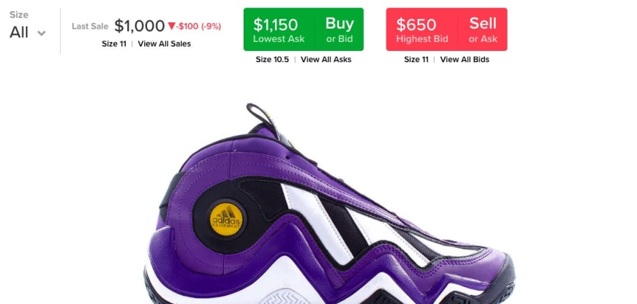 kobe big stage resell