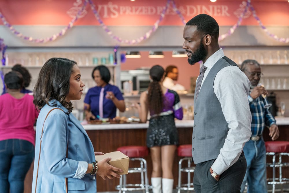 Bianca Lawson and Kofi Siriboe in 'Queen Sugar'