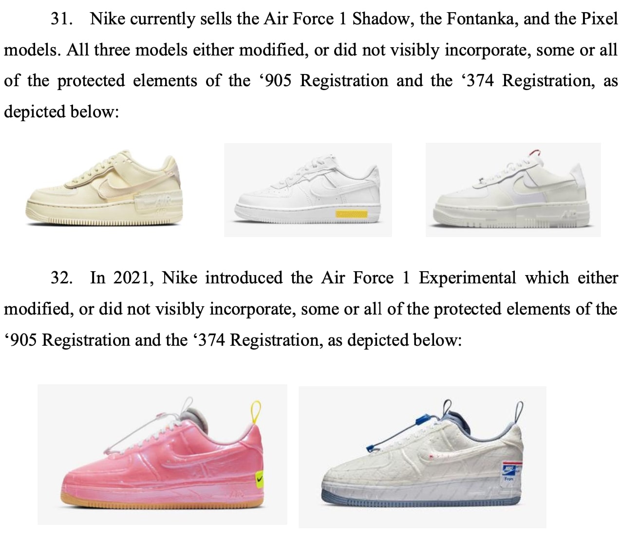 Ennegrecer botón jerarquía John Geiger Countersues Nike in Air Force 1 Lookalike Lawsuit | Complex