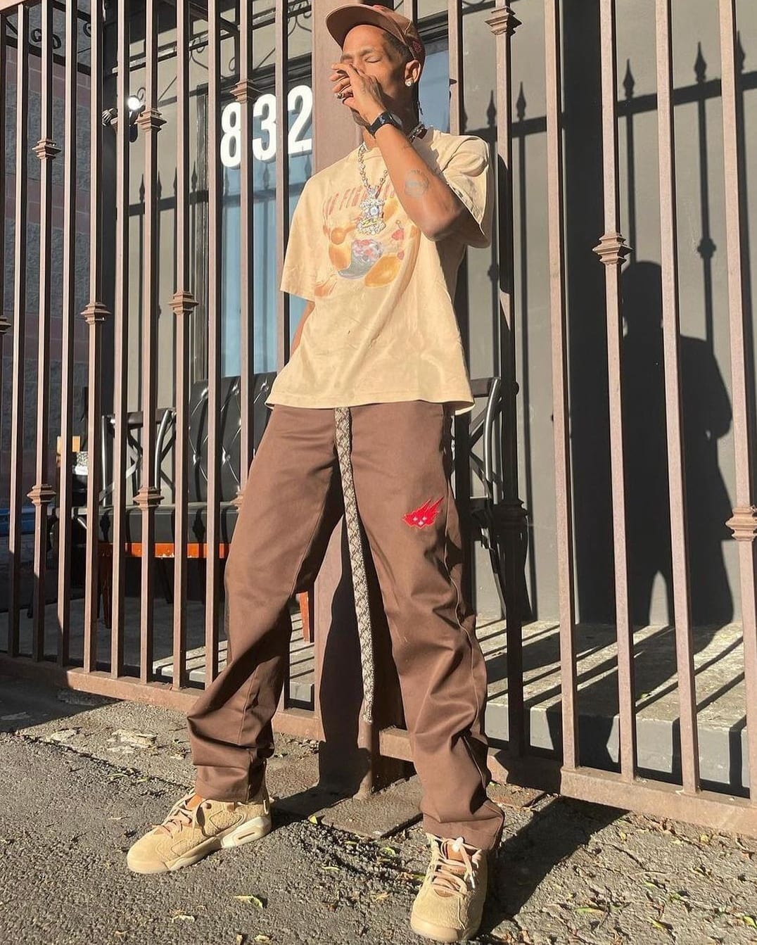 travis scott jordan jumpsuit