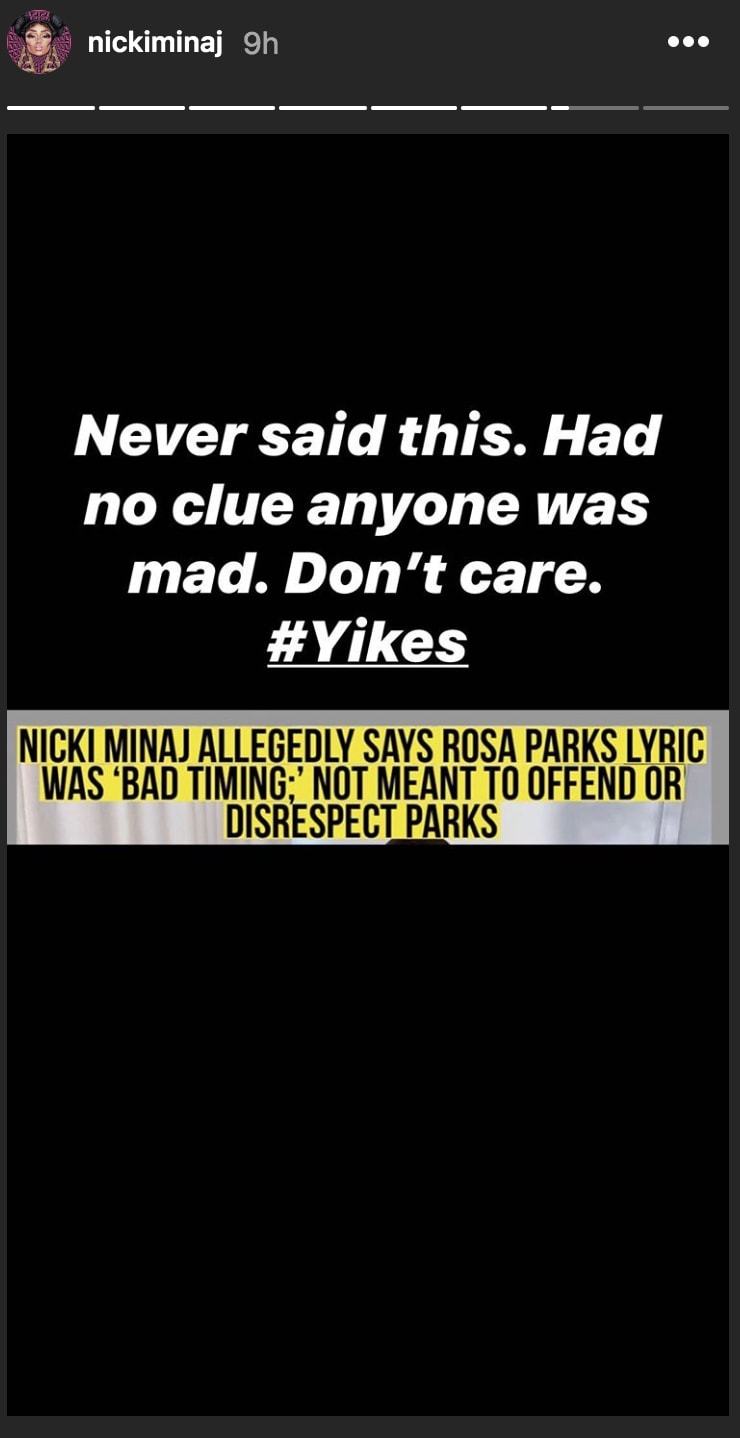 Nicki Minaj Releases New Track Yikes Complex