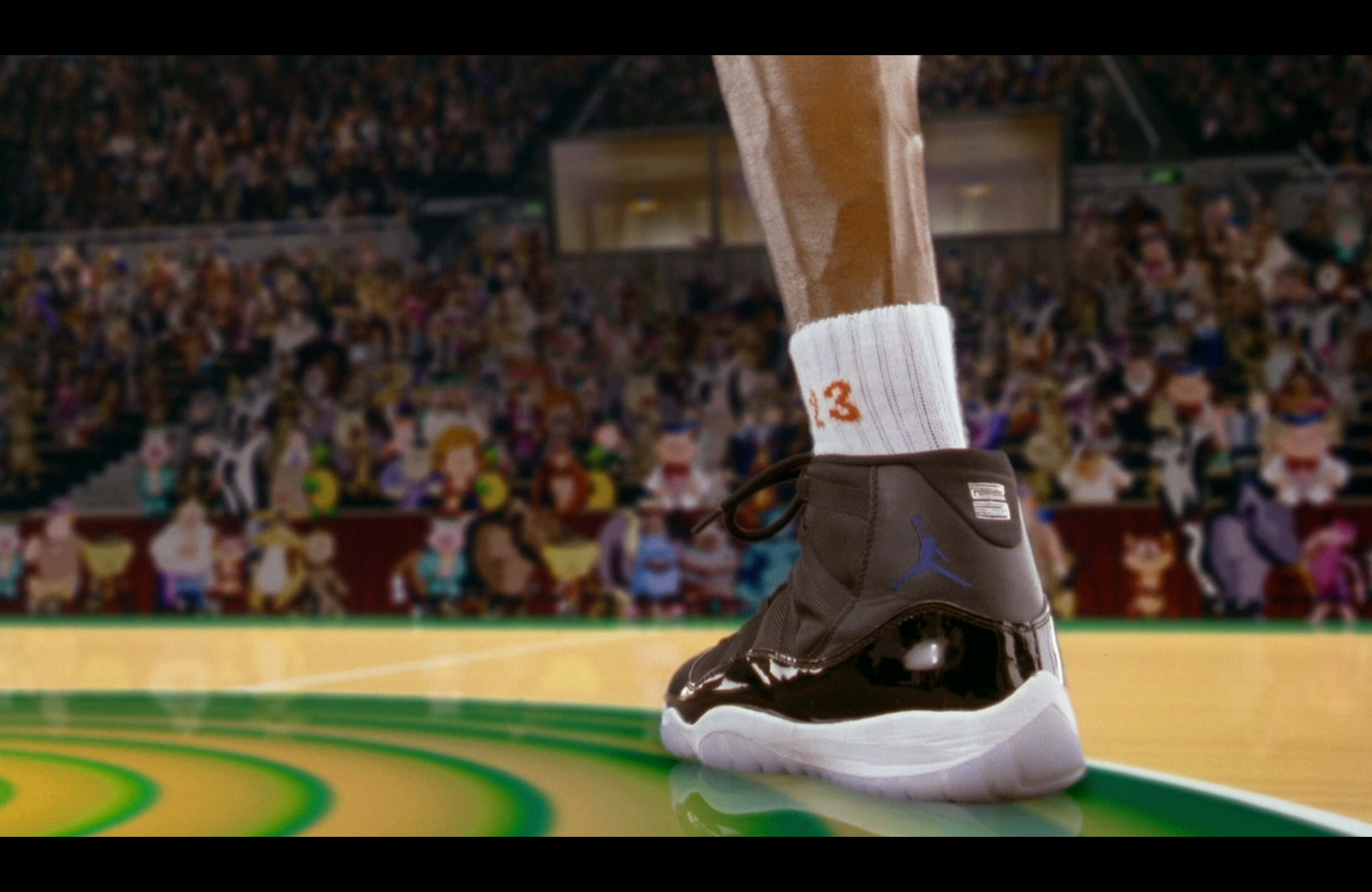 Sneakers in space jam