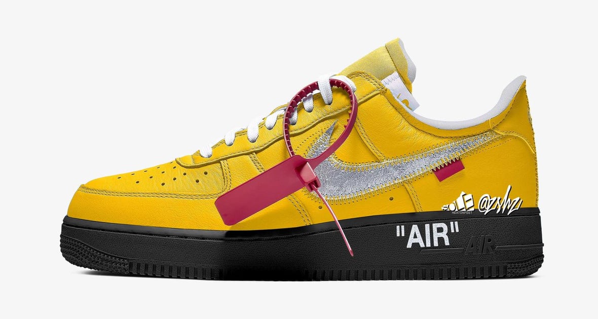 Off-White x Nike Sneaker Release Dates