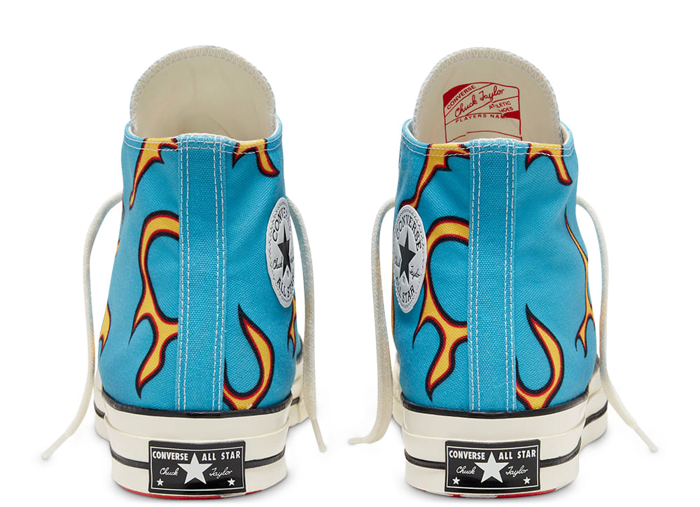 converse blue flame
