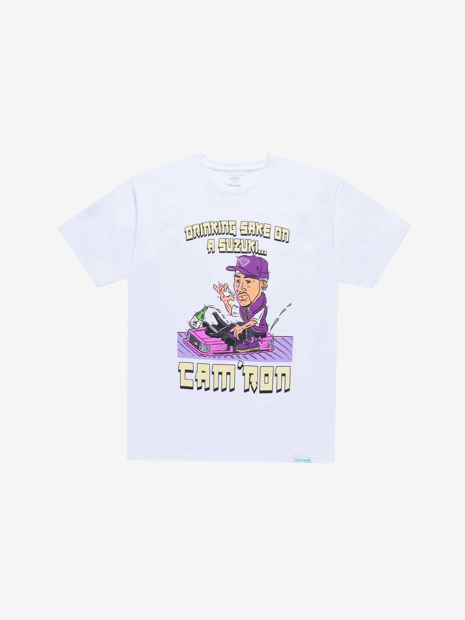 purple diamond supply shirt