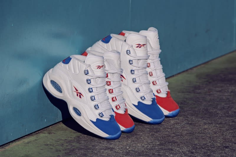 red blue reeboks