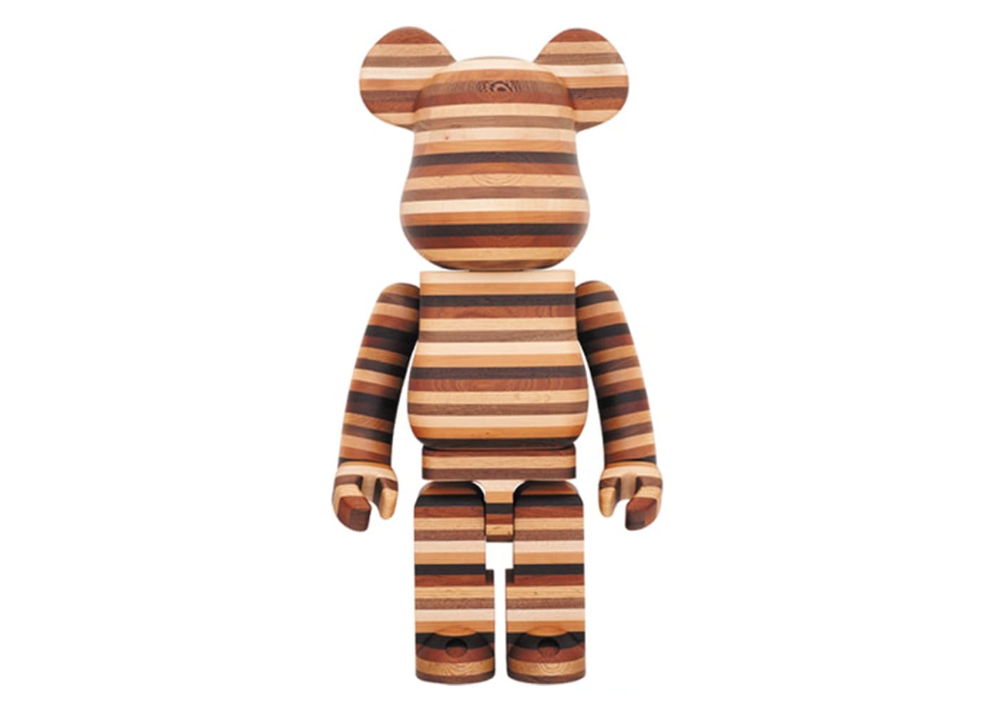 Karimoku Wood 1000 Bearbrick