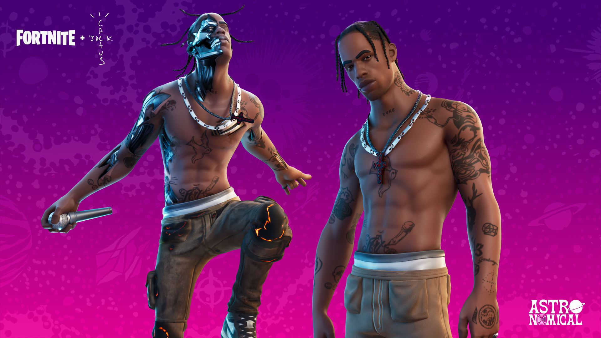 Fortnite hosted a psychedelic Travis Scott concert and 12.3M people watched