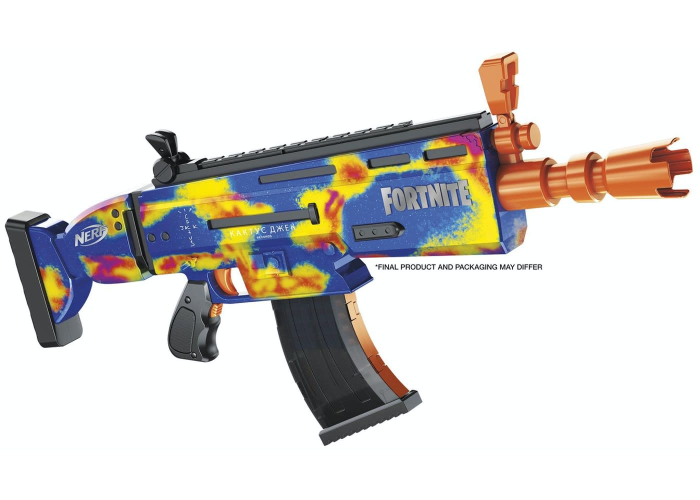 Nerf x Fortnite x Travis Scott Gun