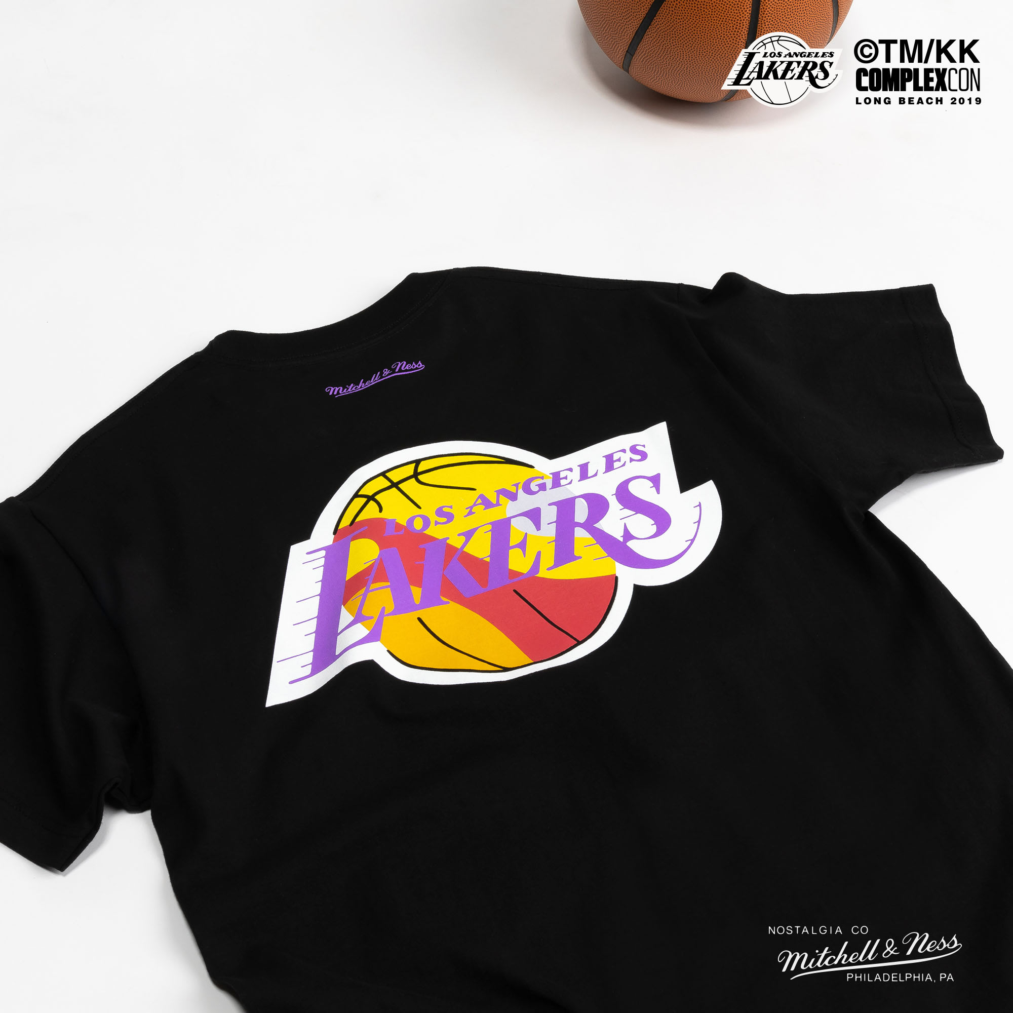 mitchell and ness lakers shirt