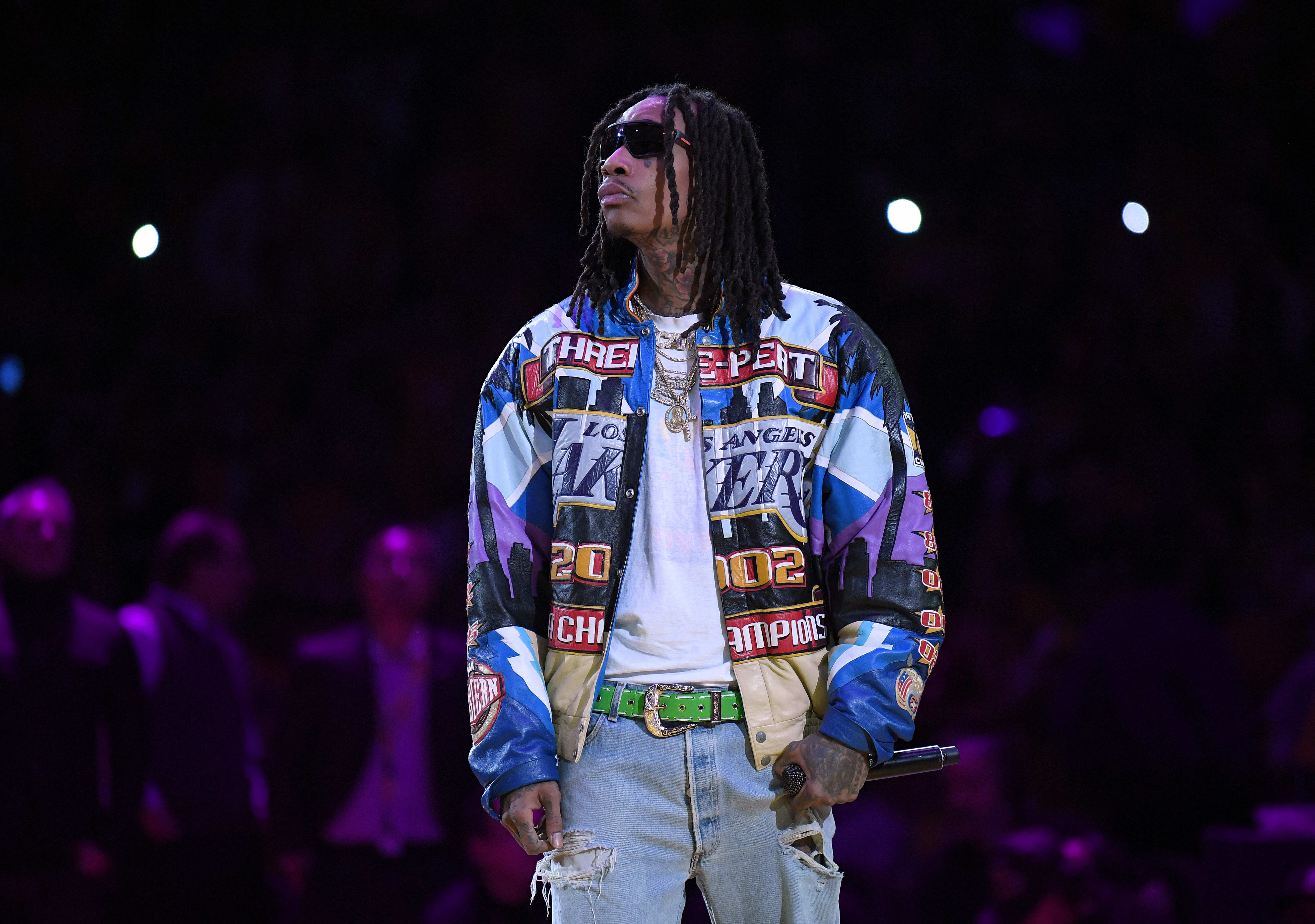 Wiz Khalifa Performing at The First Lakers Game After Kobe Bryant's Death