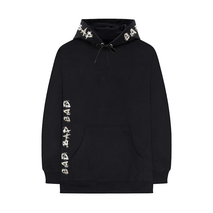 bad vibes forever brand hoodie