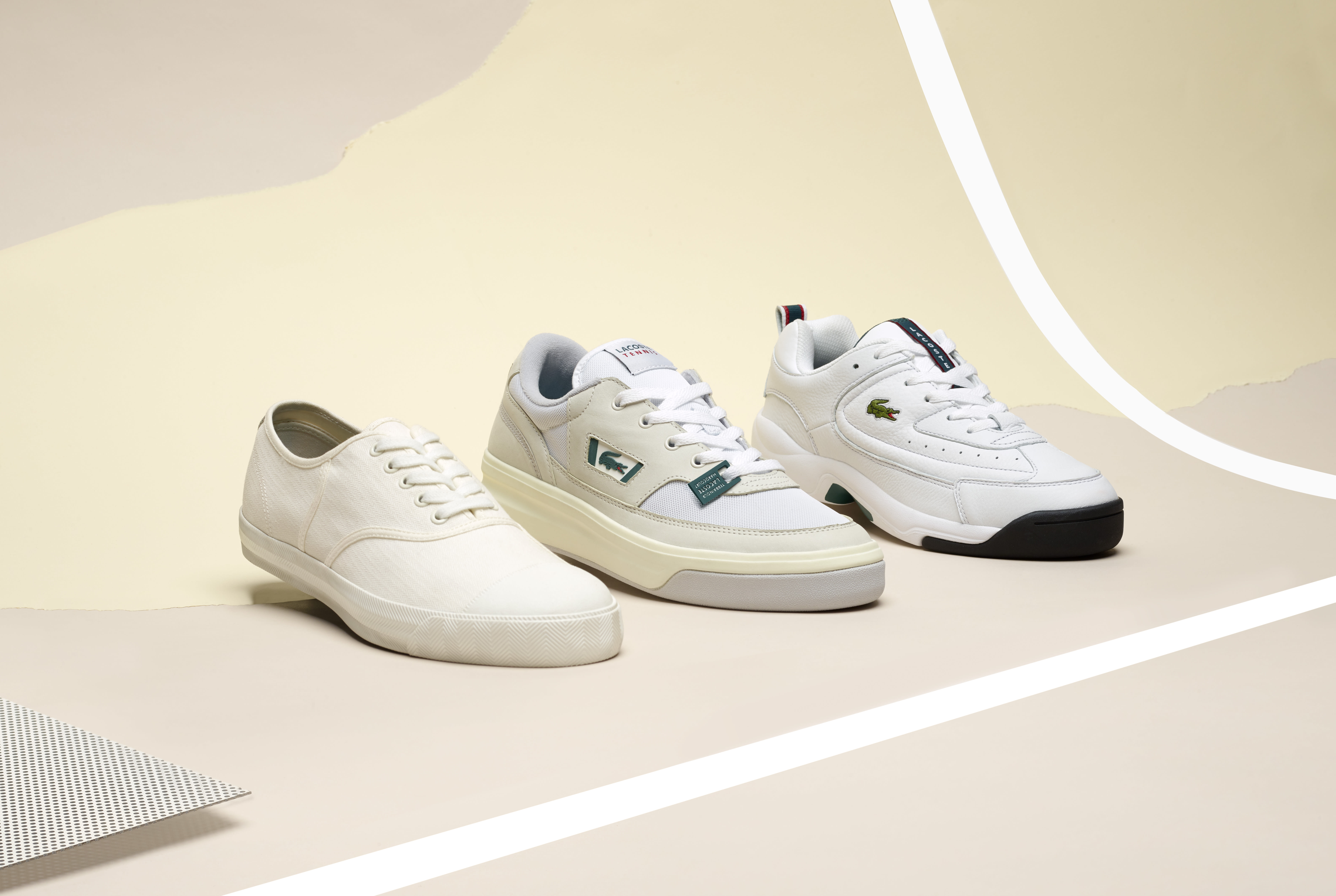 LACOSTE's Heritage Collection Reissues a Three-Peat of Classic ...